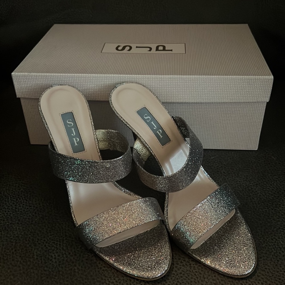 SJP Glitter Heels